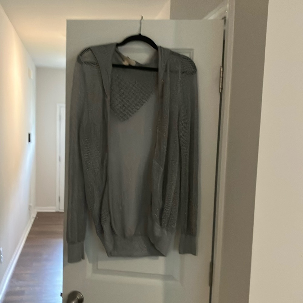 Michael Kors Metallic Knit Sweater size M